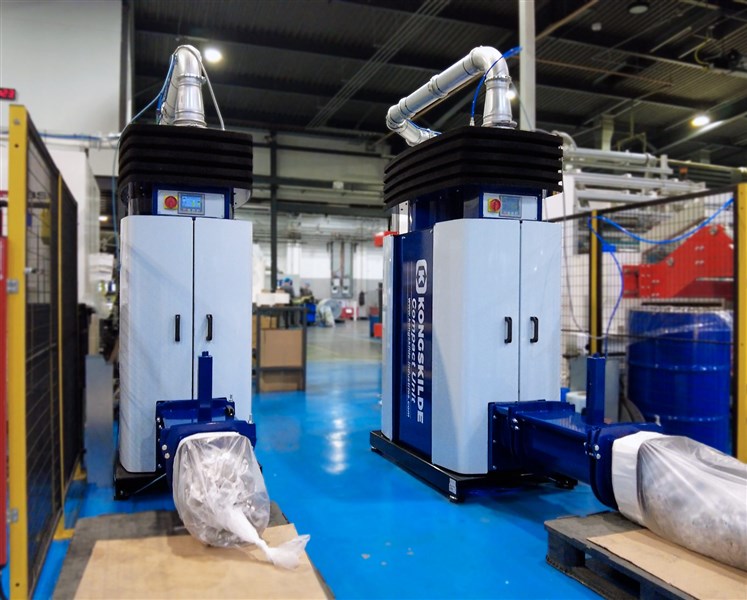 MÁY GOM RÁC KONGSKILDE - GIẢI PHÁP CHO NGÀNH CÔNG NGHIỆP BAO BÌ 